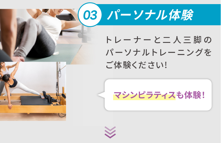パーソナル体験
