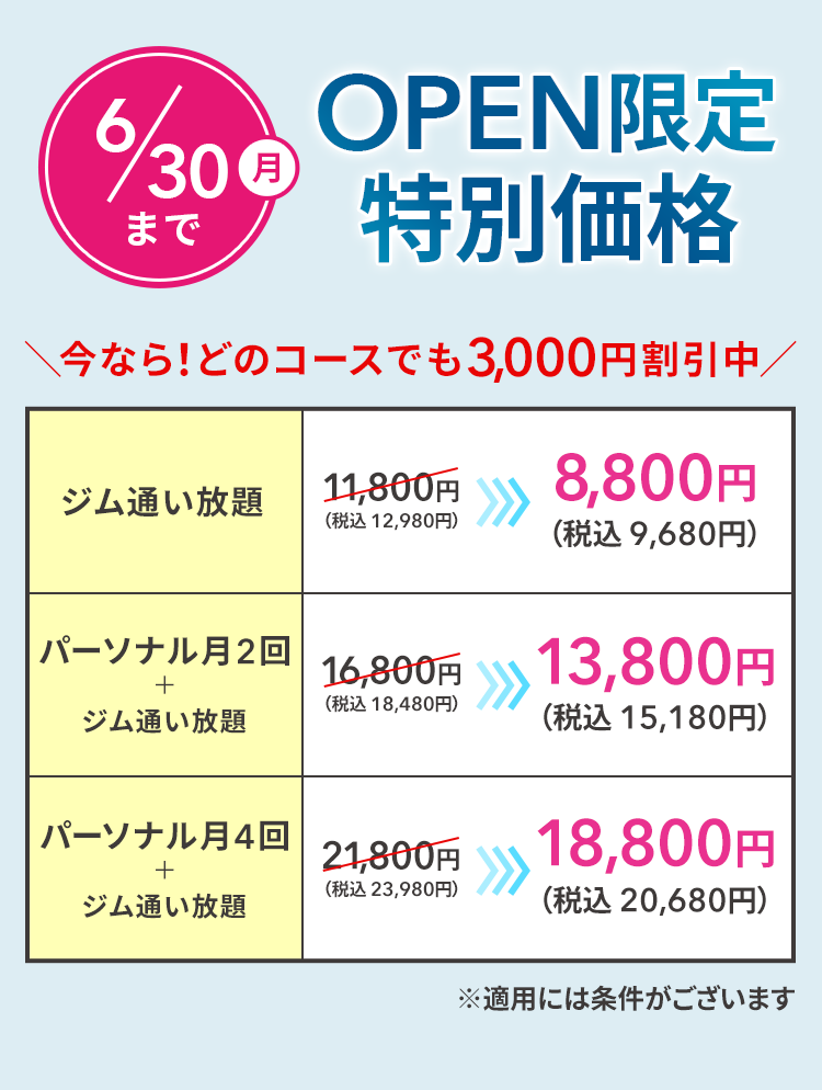 料金表